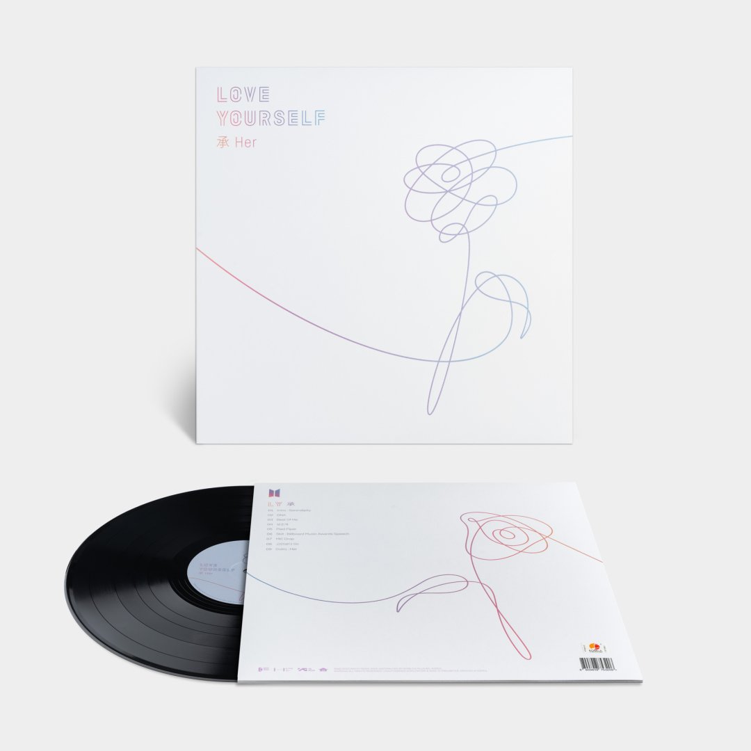 轉 YOURSELF LOVE BTS Her интернет | LP Her», Yourself: «Love пластинка Виниловая BTS. LP その他