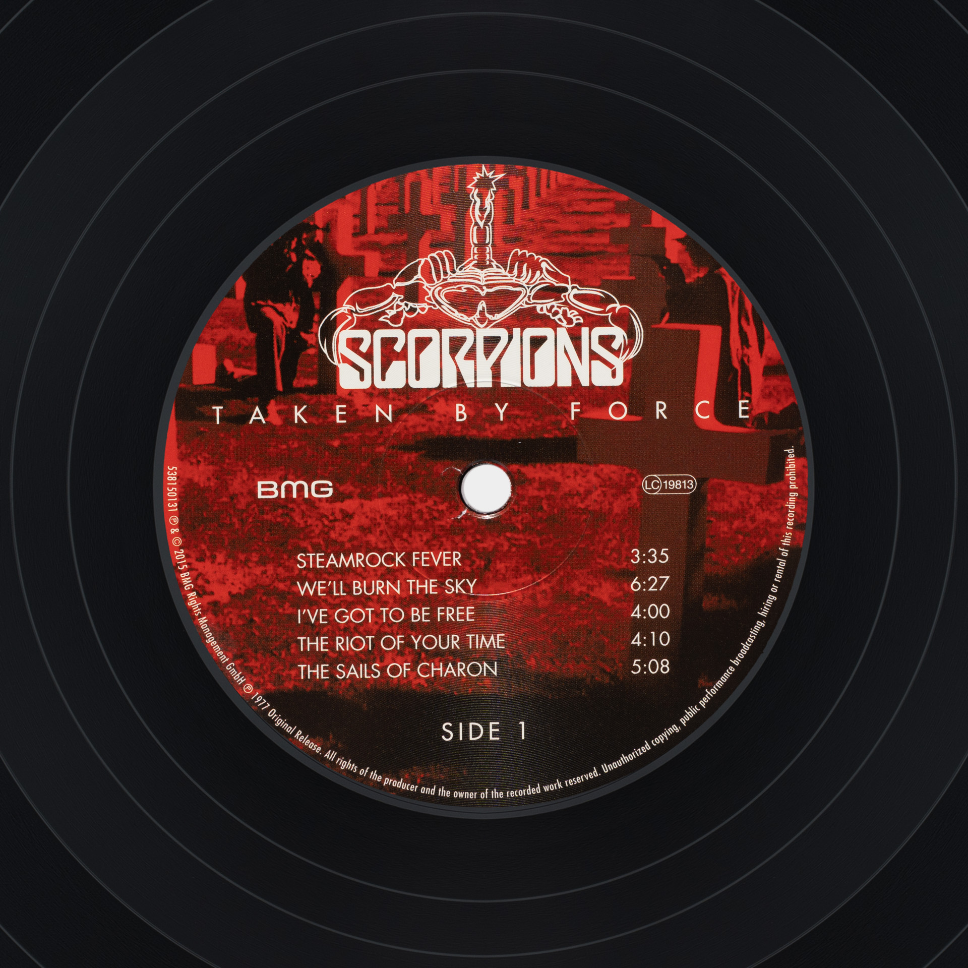 Scorpions. Виниловая пластинка «Taken By Force, Scorpions 50th ...