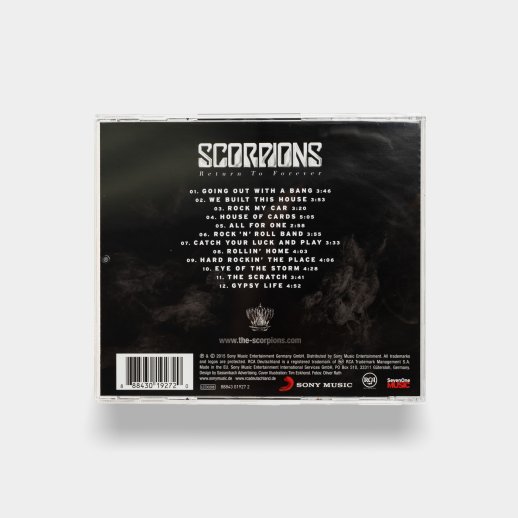 Scorpions. CD-диск «Return to Forever», CD, #2